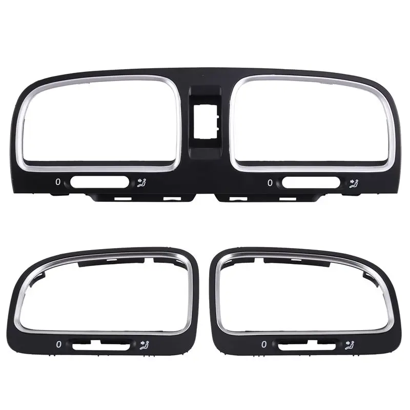 

A82M-Car Interior AC Vent Grille Frame Air Outlet Cover Trim For VW Golf 6 MK6 GTI R32 2009-2012 5K0819704 5K0819703