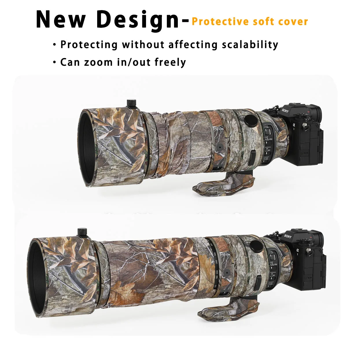 CHASING BIRDS camouflage lens coat for OLYMPUS 150-600mm F5-6.3 IS ED MSC waterproof and rainproof lens sleeve protective cover
