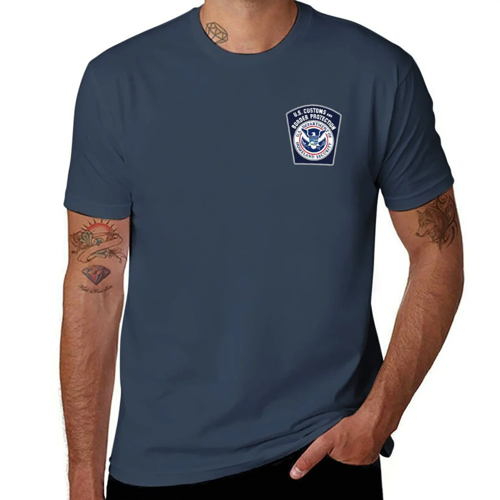 

Protection Patrol Security Customs CBP and Border US T-Shirt Christmas Casual Tee Shirt