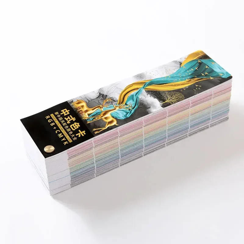 International Standard Universal Printing CMYK Color Card Traditional Color Card Template Card