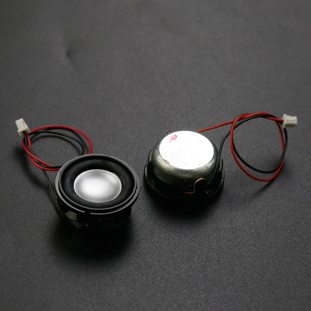 1Pcs 1Inch 23*11MM 4 Ohm 2W 3 Watt Full Range Speaker Mini Neodymium Loudspeaker DIY Round Bluetooth Speakers 24 23MM 2Pin 1.25