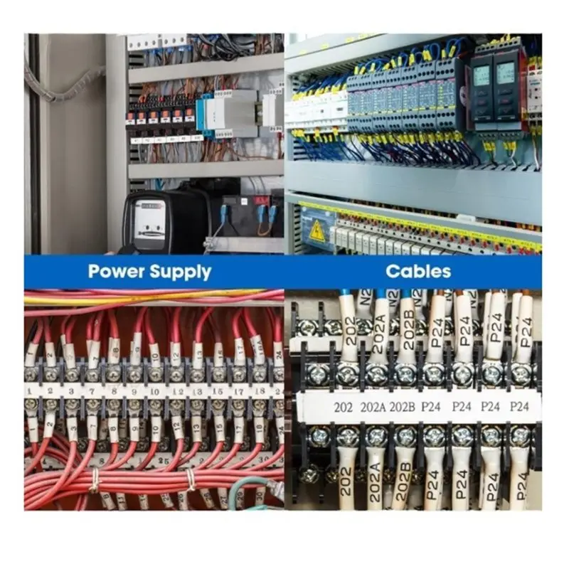 A13E-6 Sets Terminals Block Strips,8-Position 600V 15A Pluggable Terminal Block With Cover (Screw Connection)