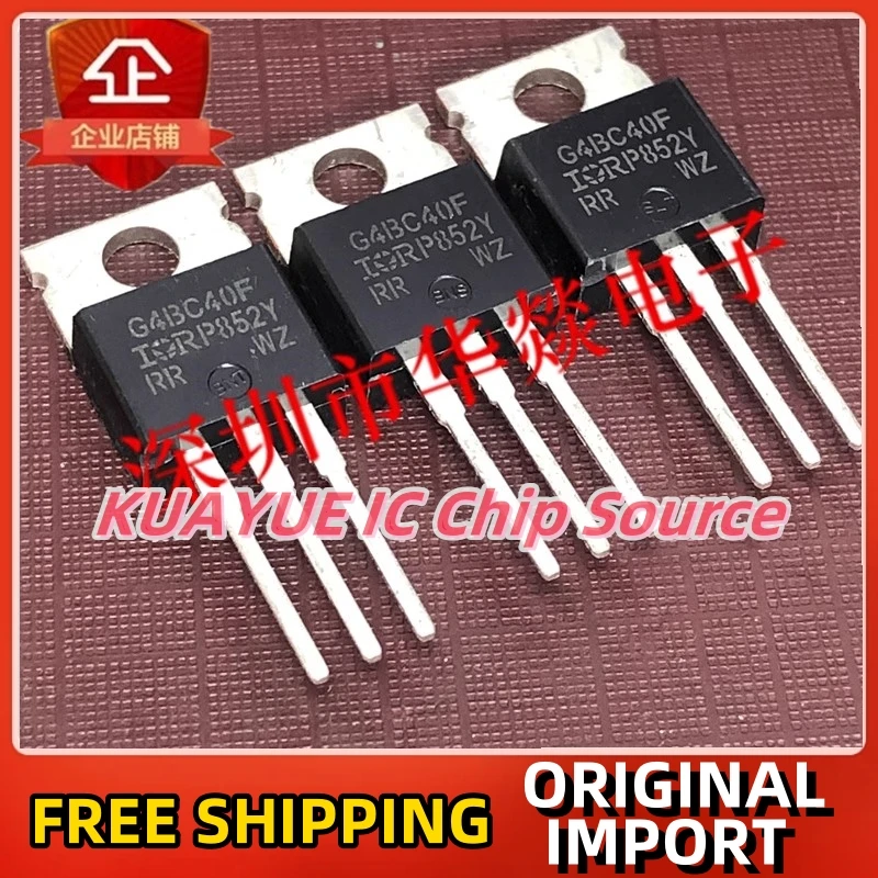 10PCS-30PCS G4BC40F  IRG4BC40F   TO-220  IGBT 600V 49A   Fast Shipping Quality Guarantee