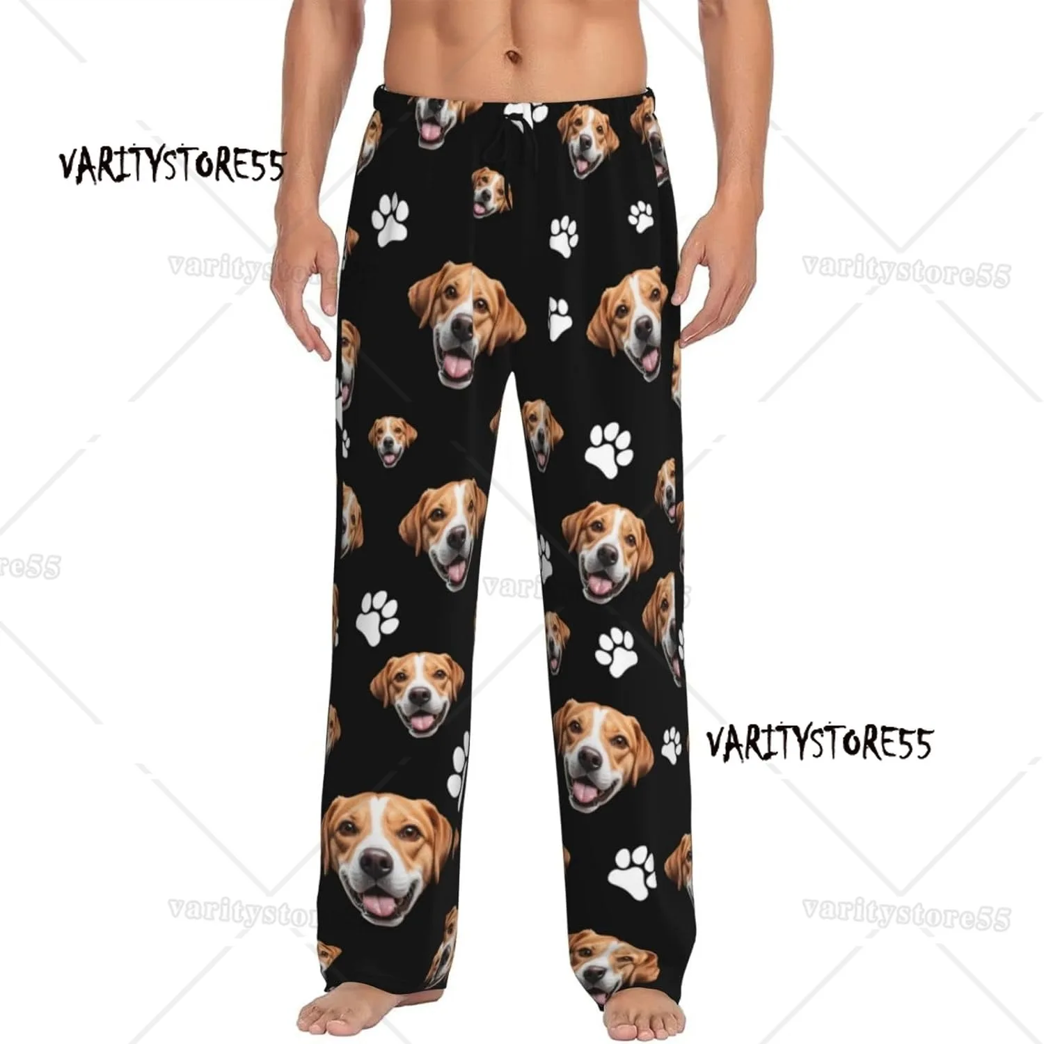 

Универсальные мужские пижамные штаны с индивидуальным лицом — забавные подарки для взрослых мужчин