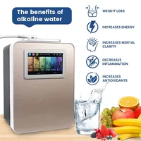 Vente en gros PH 2.5-11.2 revêtement platine 11 plaques ioniseur d'eau alcaline appareils de traitement de l'eau japon distributeur d'eau Kangen 4