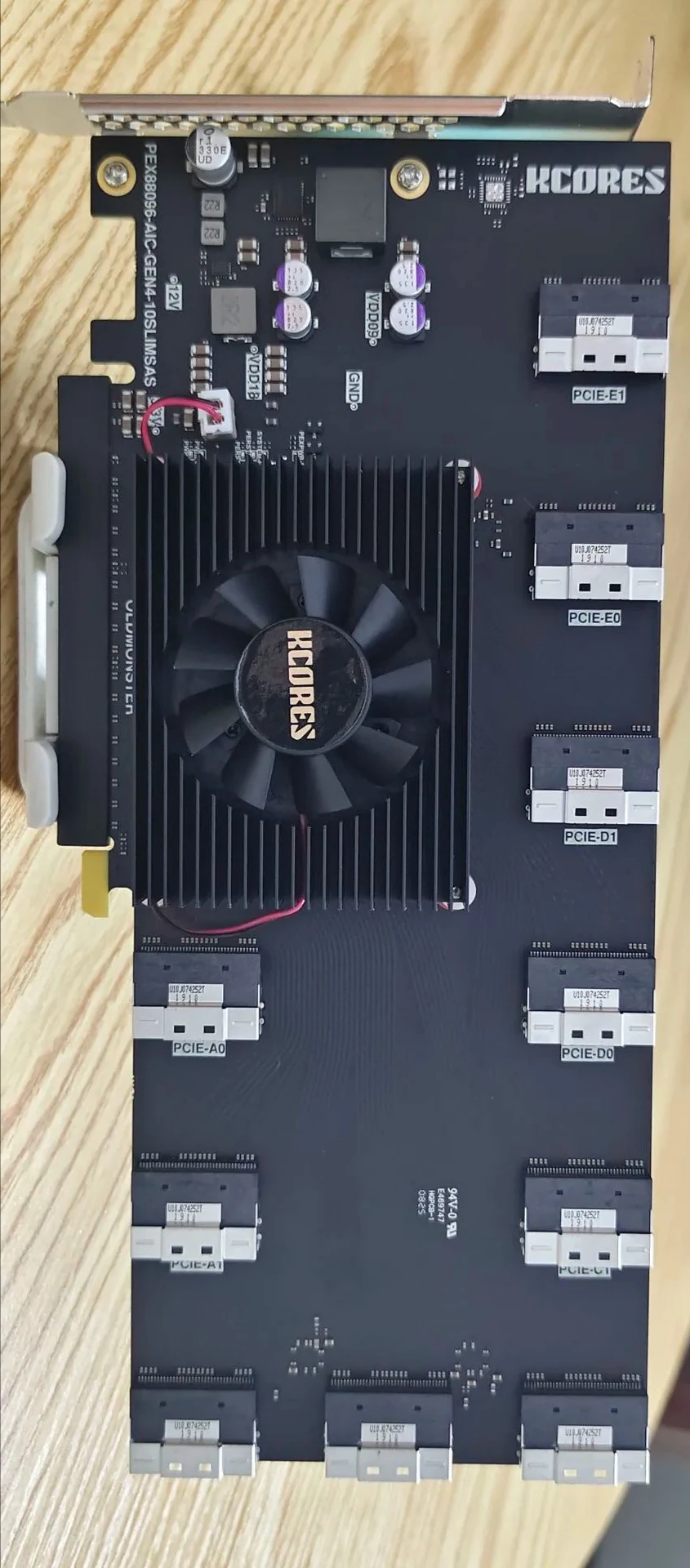 

Карта расширения PLx88096 с интерфейсами 0 8654 PCIE4.0