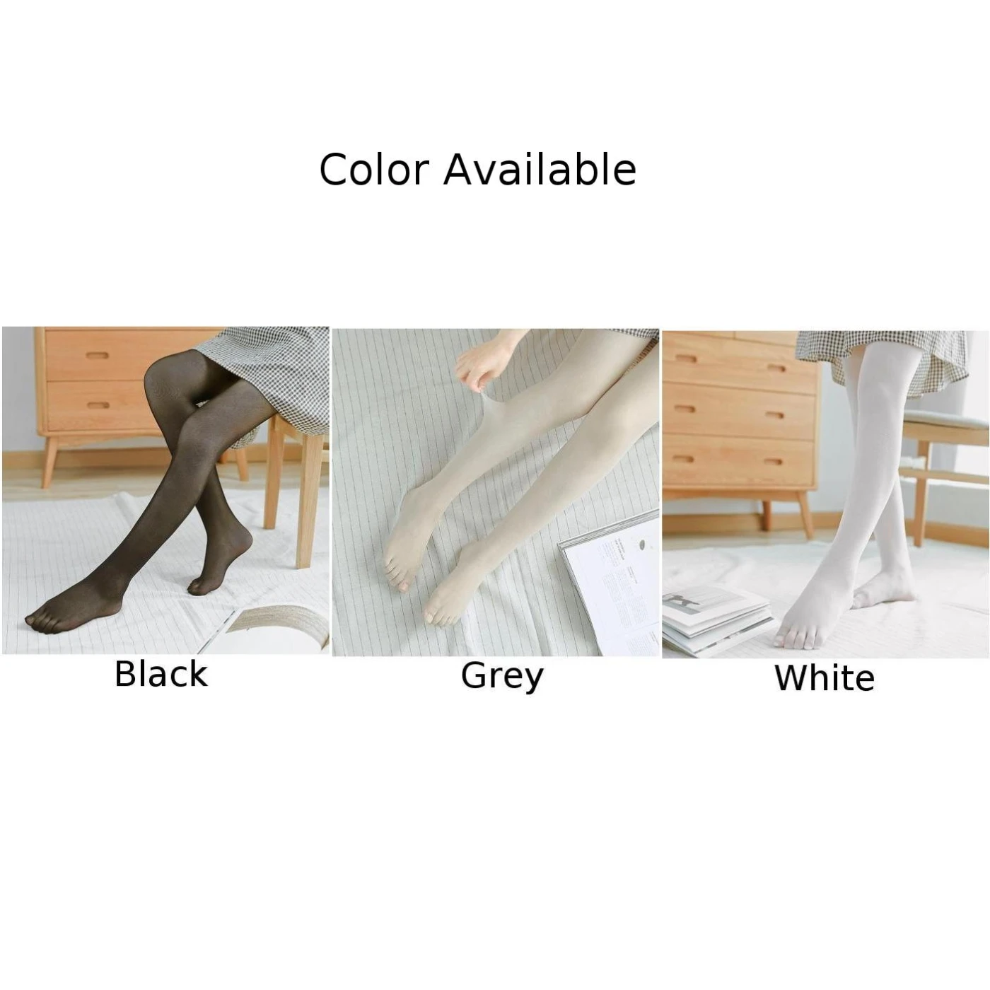 Black Butt-Lifting Pantyhose Brand New Female High Elasticity Regular Solid Color Spring, Summer, Autumn, Winter