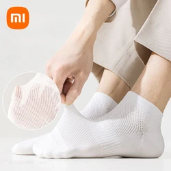 Xiaomi 5Pcs Mens Socks Summer Thin Sports Short Socks Absorb Sweat Odor Prevention Versatile Stealth Mesh Breathable Boat Socks