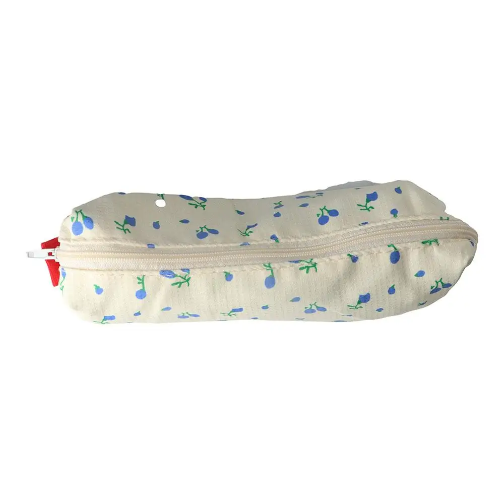 Borsa per il trucco della scuola delle donne Portapenne per cancelleria in stile fresco Astucci per matite Borse portaoggetti per fiori piccoli Astuccio per matite