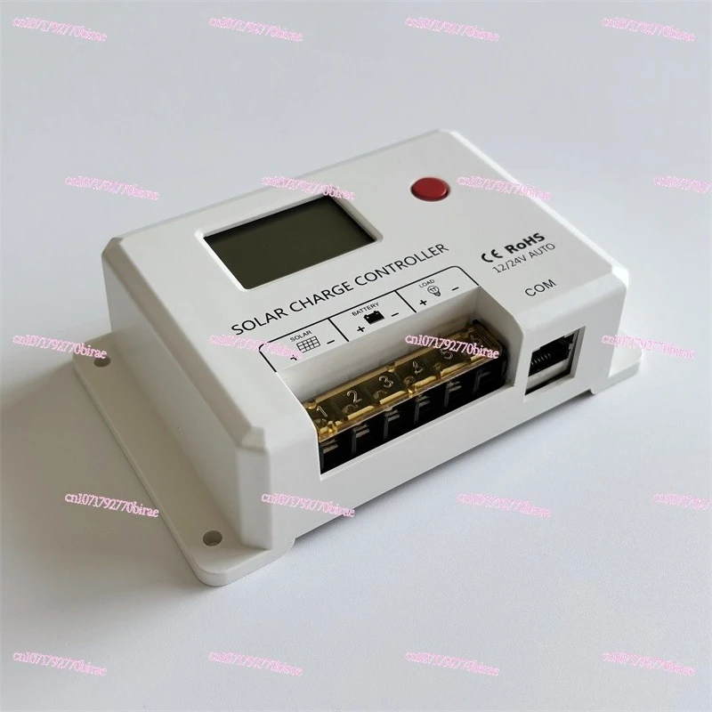 12V/24V Solar Charge Controller 10A 20A 30A 40A 60A Dual USB RS485 Lithium Battery Compatible