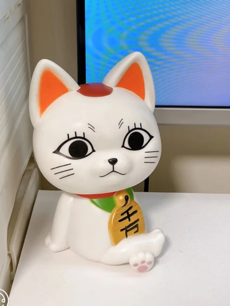 7.5 CM Anime Dandadan Figuur Turbo Oma De Lucky Cat Model speelgoed pop Aciton Figuur Desktop Auto Ornamenten Thee huisdier