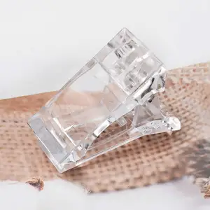 Tırnak ipuçları Jel Tırnak için klip, parmağınızın uzantısını kelepçeleyin, LED UV, Klip 5 adet 8 en çok satan, tırnak jelini sıkıştırın) - no. 2