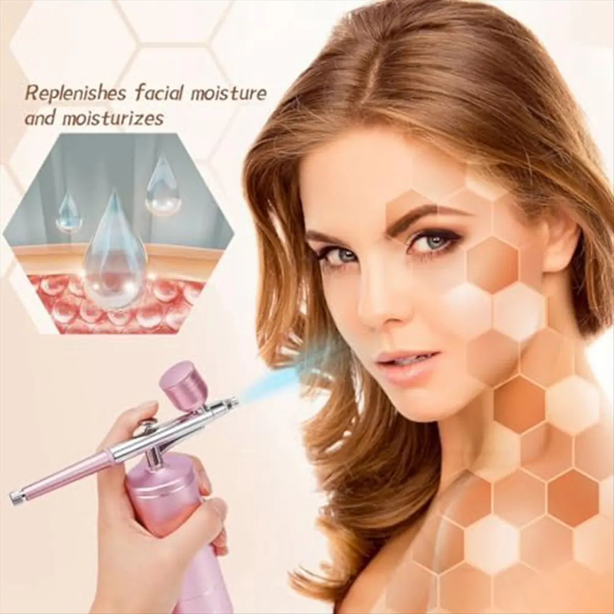 BEST! Airbrush KIT Cordless Rechargeable Compressor Airbrush Set, Automatically Handles Model Painting, Nails, Makeup A