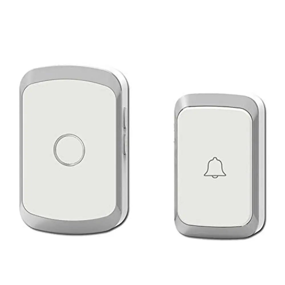 Wireless Doorbell 36 Chimes Door Ring 100-240V 300M Range IP44 Waterproof EU UK US Plug Receiver Door Bell