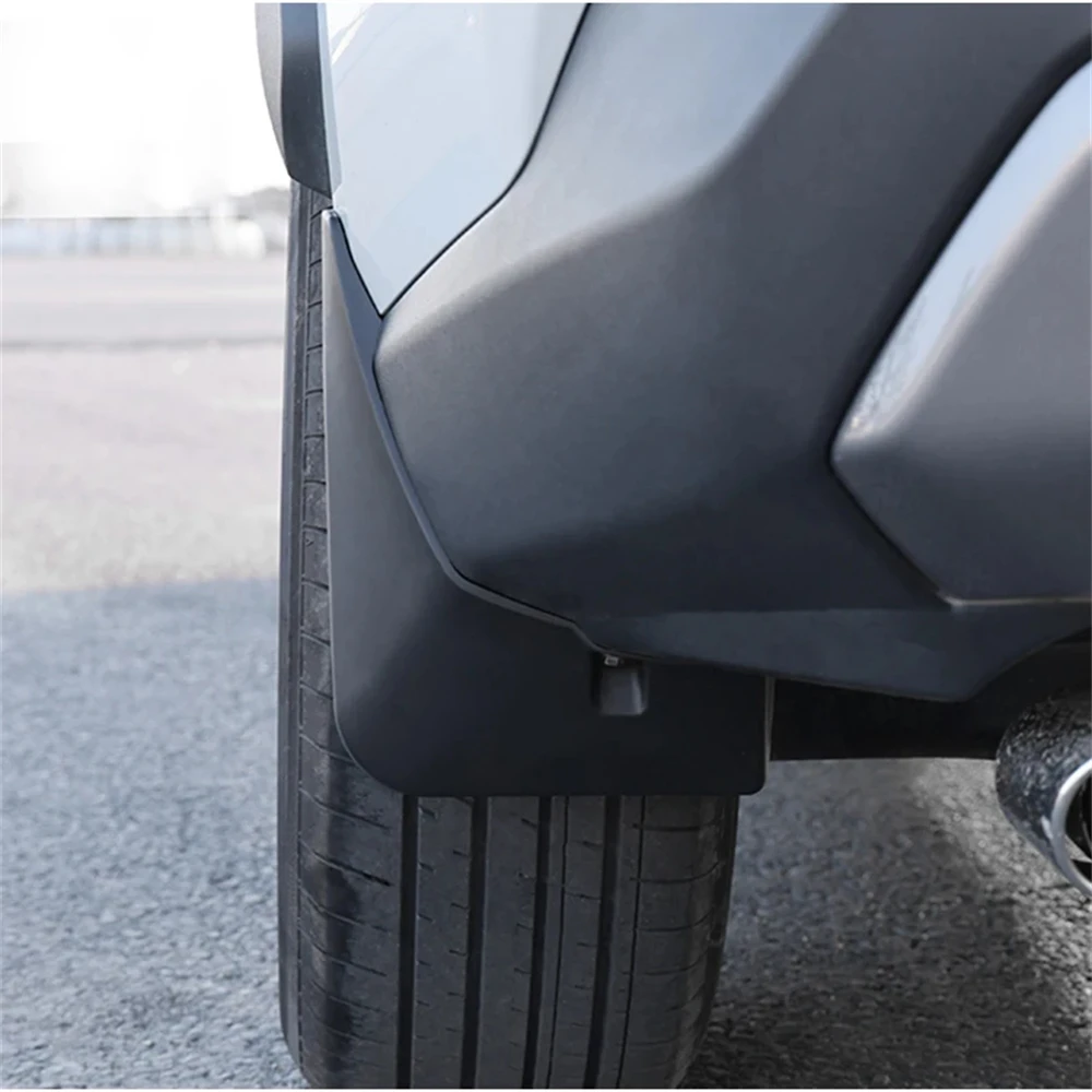 

For Toyota RAV4 XA50 2019-2024 One-piece Molding Accessories Car Mud Flaps Accessories: Screws , Set of Fenders ( 4 Pieces )