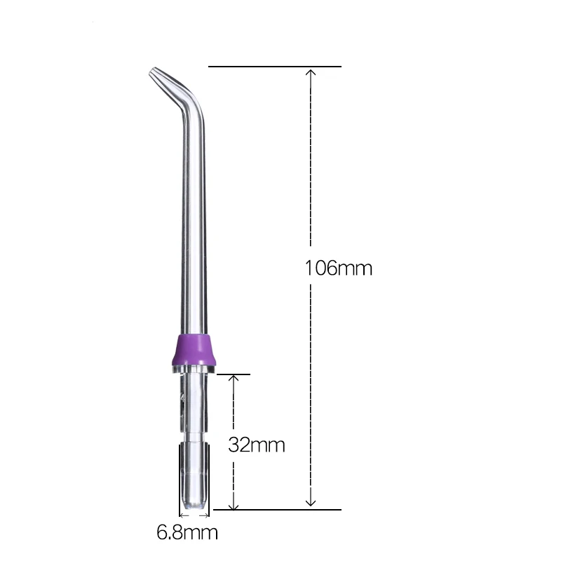 6 قطعة استبدال الكلاسيكية طائرة نصائح صالح ل Waterpik عن طريق الفم الري القياسية فوهة WP-100 WP-450 WP-250 WP-300 WP-660 WP-900