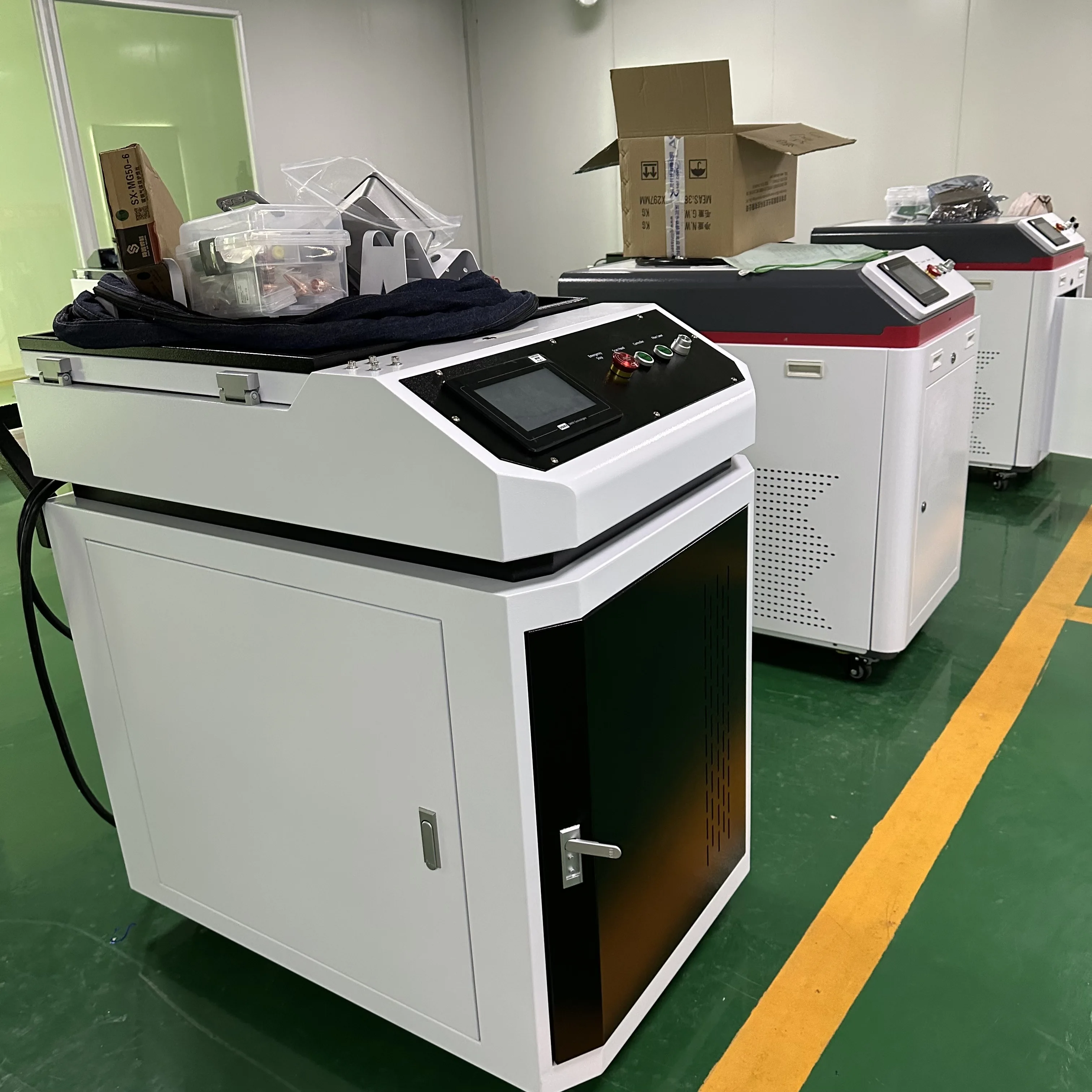 Small Business Laser Cleaning Machine 1000W Injector Cleaning Machine Laser Rust Removal Injector Cleaning Machine For Sale