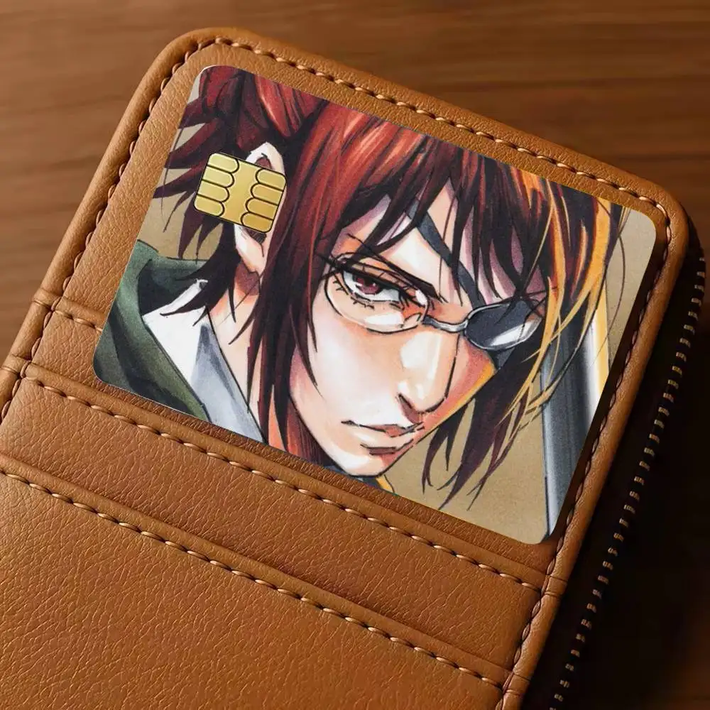 Attack on Titan Hange Zoe Sticker Film Tape Skin for Credit Card Debit Card Waterproof