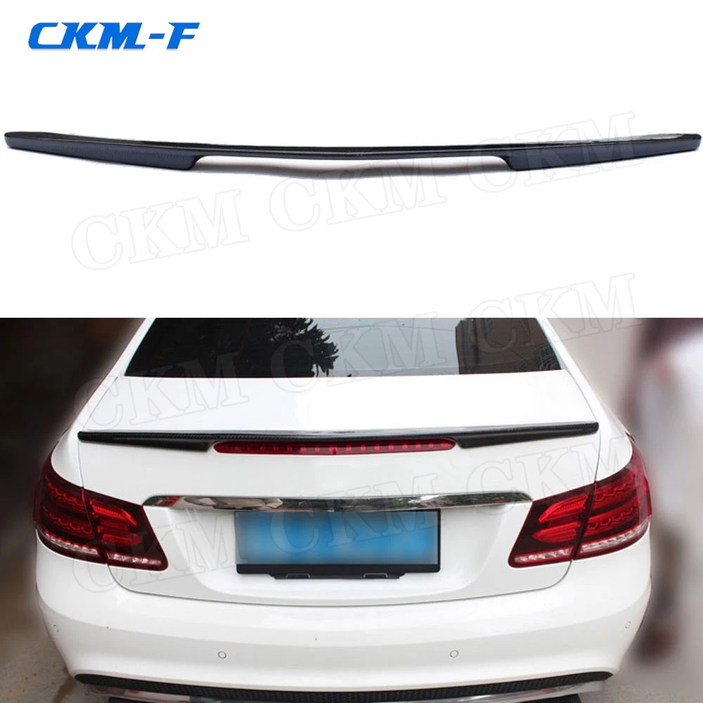 

Carbon Fiber Rear Wing Spoiler Trunk Boot Lip for Mercedes Benz E Class W207 C207 E260 E350 Coupe 2 Door 2010 - 2016