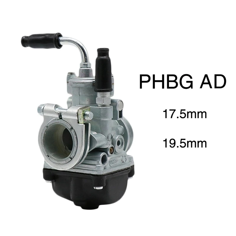 Motorcycle Carburetor PHBG 17.5MM AD Carburetor for 50-100Cc Engine 2-Stroke Racing Motor PHBG17.5 Dellorto Model