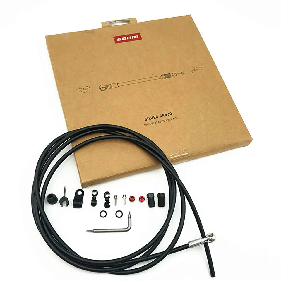 SRAM Disc Brake Hydraulic Hose Kit – Silver Banjo For SRAM