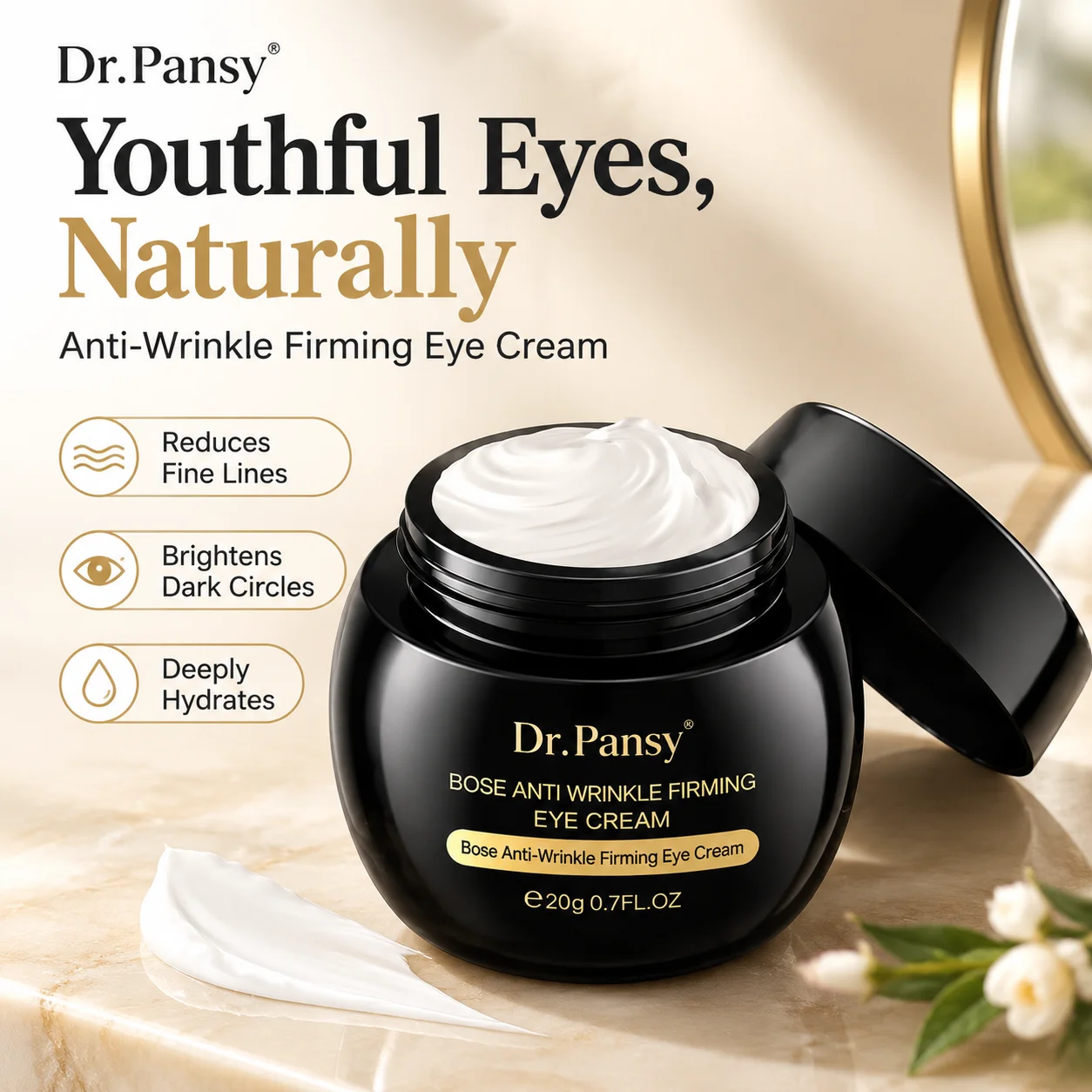 Pro-Xylane Anti-Wrinkle Firming Eye Cream 20g Hydrating Reduce Dark Circles 3