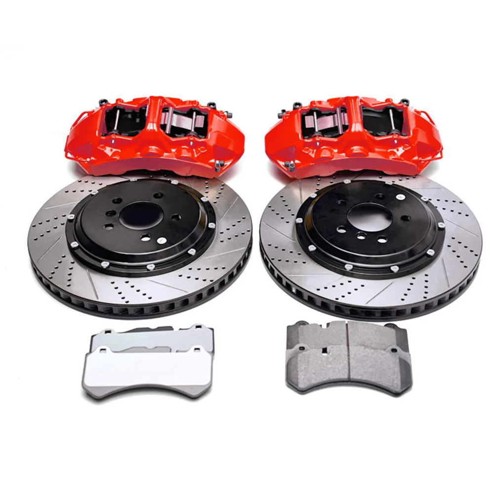 high performance auto racing brake kit systems GT6 6 pistons 18 inch front brake for vw tiguan