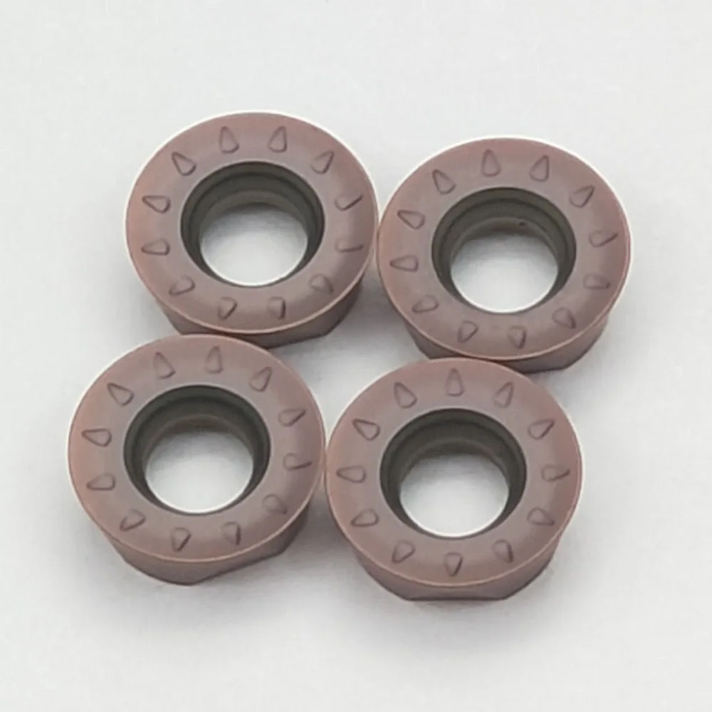 10p RPMT08T2MOE-JS RPMT10T3MOE-JS RPMT1204MOE-JS Carbure Fraisage Inserts Moulin Tournant Outils Outil De Coupe Pour L'acier Inoxydable