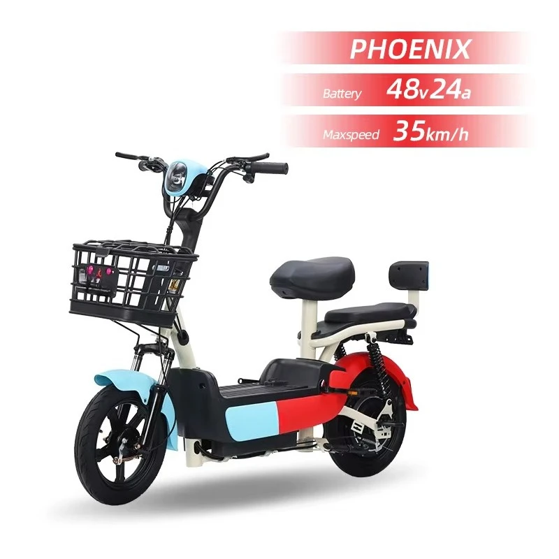 OEM Two-wheeled Electric Scooter High Power Electric Bicycle Digital Brushless Motor Lithium Battery Pedal-assist