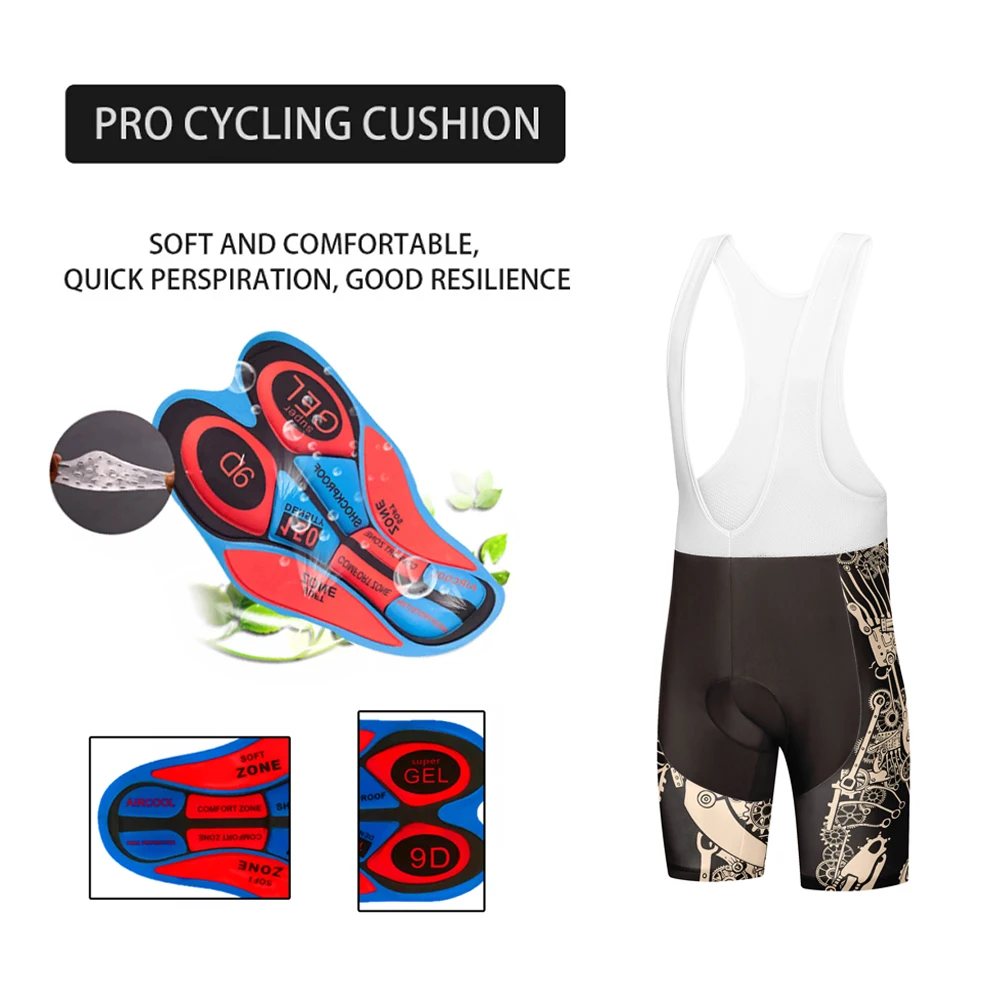 9D gel Cycling Shorts Shockproof MTB Bicycle Shorts Road Bike Shorts For Man Women