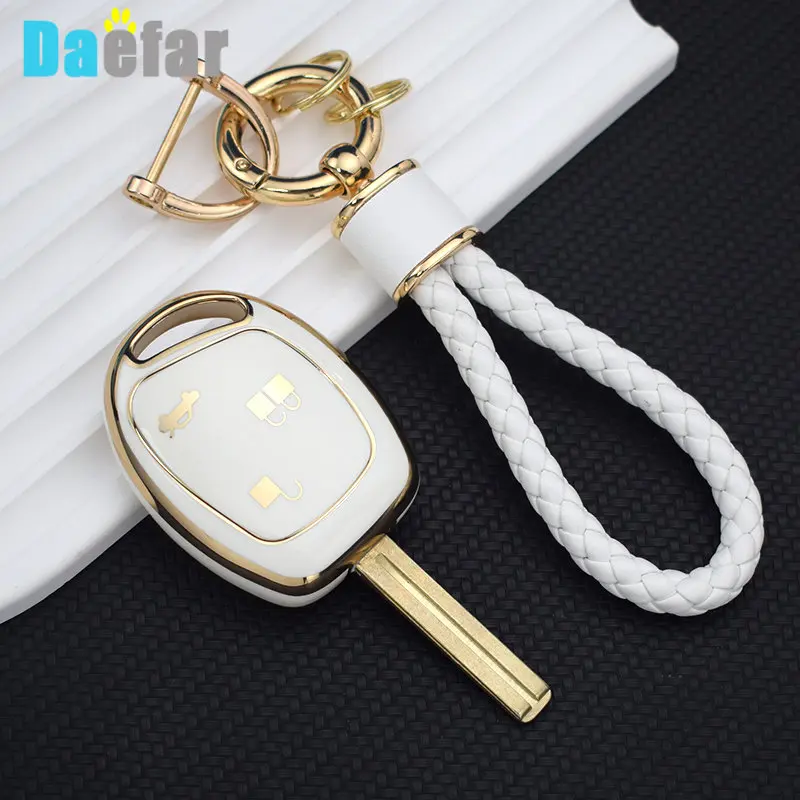3 Buttons TPU Remote Holder Case Fob Key Cover for Ford MONDEO FIESTA FOCUS C-MAX S-MAX TRANSIT KA GALAXY