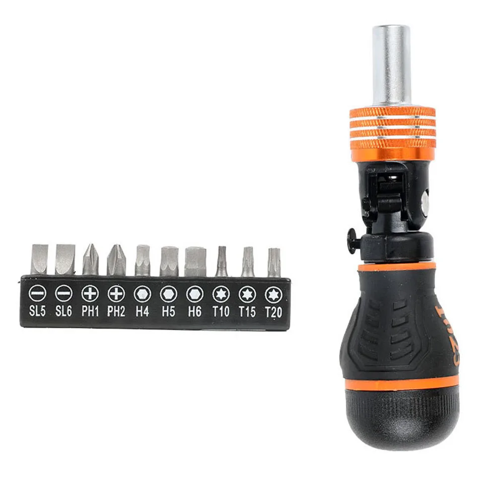 

11 In 1 Screwdriver Set Ratchet Screwdriver Set Automotive Maintenance Comprehensive Set High Quality Material