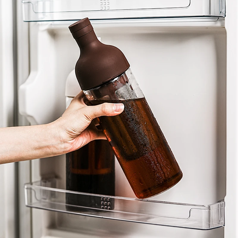 1000ML Glass Cold Brew Coffee Maker Coffee Pots Cafe Maker Coffe Filter Juice Tea Teapot Kettle Coffeepots Handmade For Home - Image 5