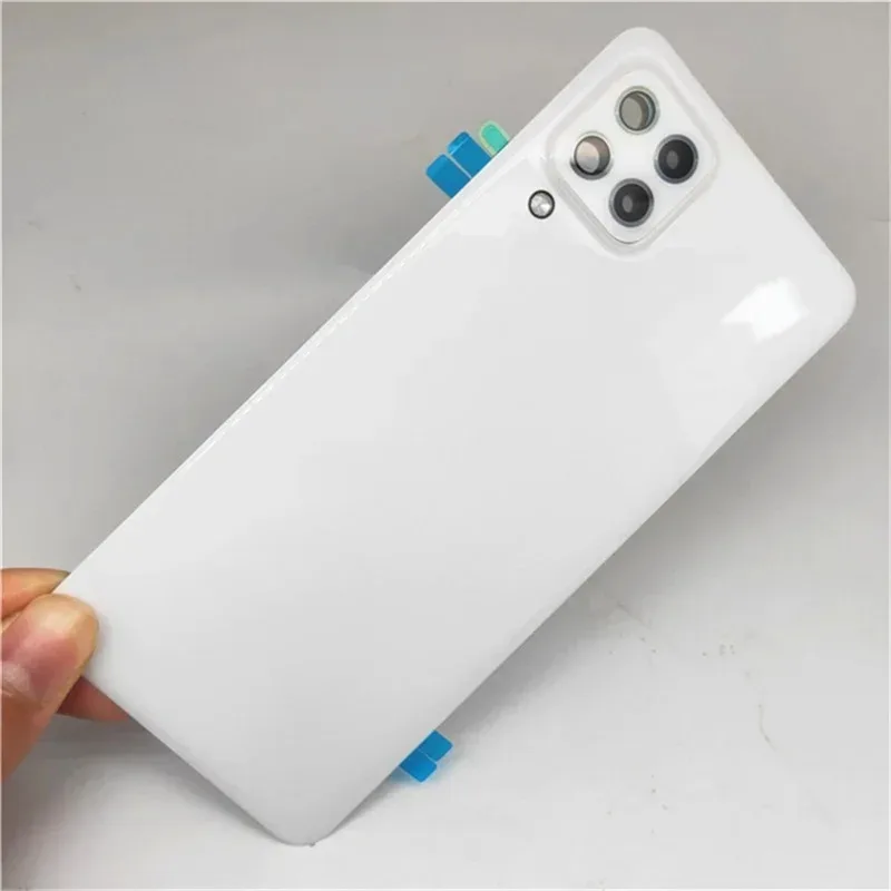 

Для Samsung Galaxy A22 4G A225 задняя крышка аккумулятора пластиковый корпус задний корпус чехол клей замена объектива