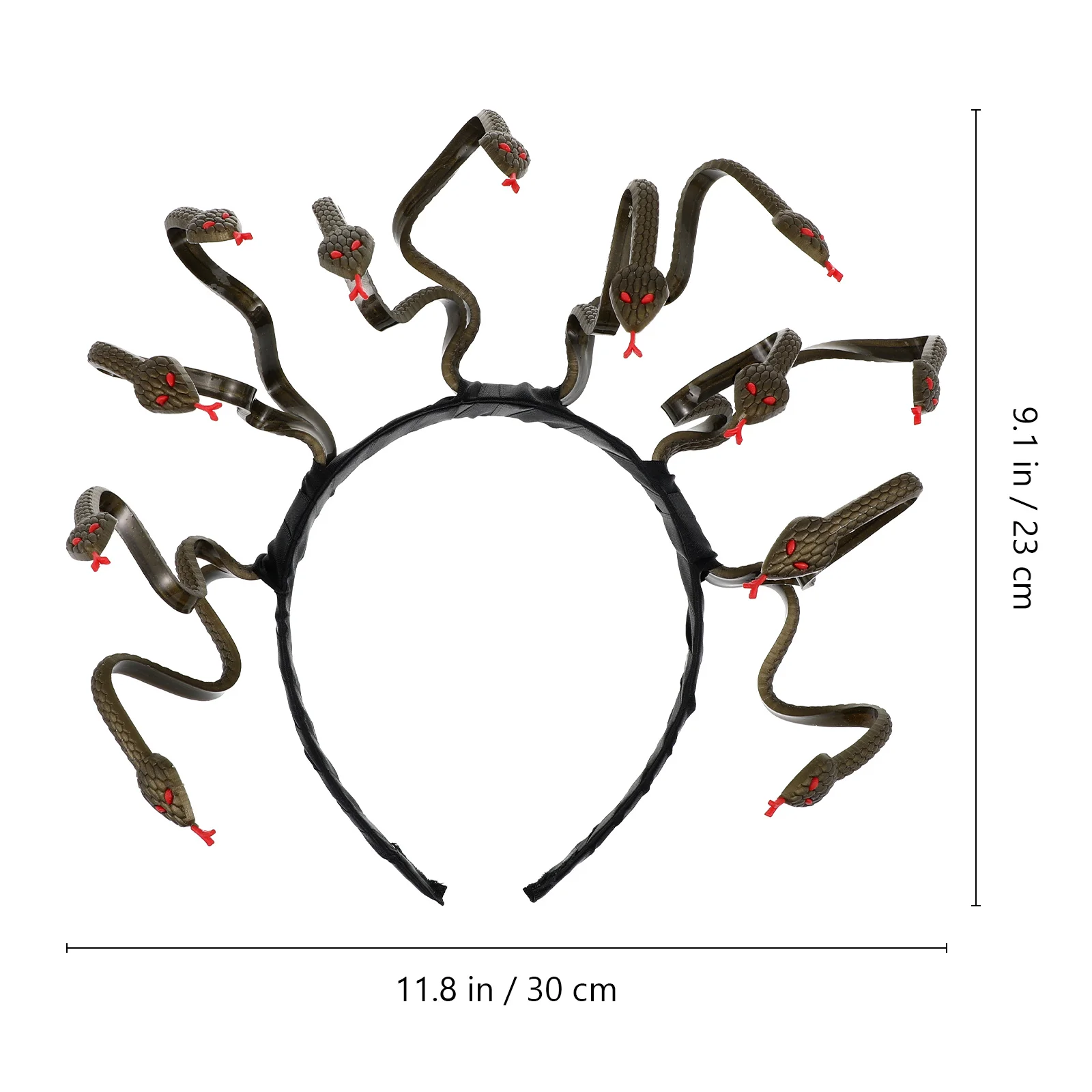 Déguisement Medusa Costume serpent bandeau pour Halloween enfants femmes fantôme tenue de fête Cosplay accessoire fille coiffure nouveau