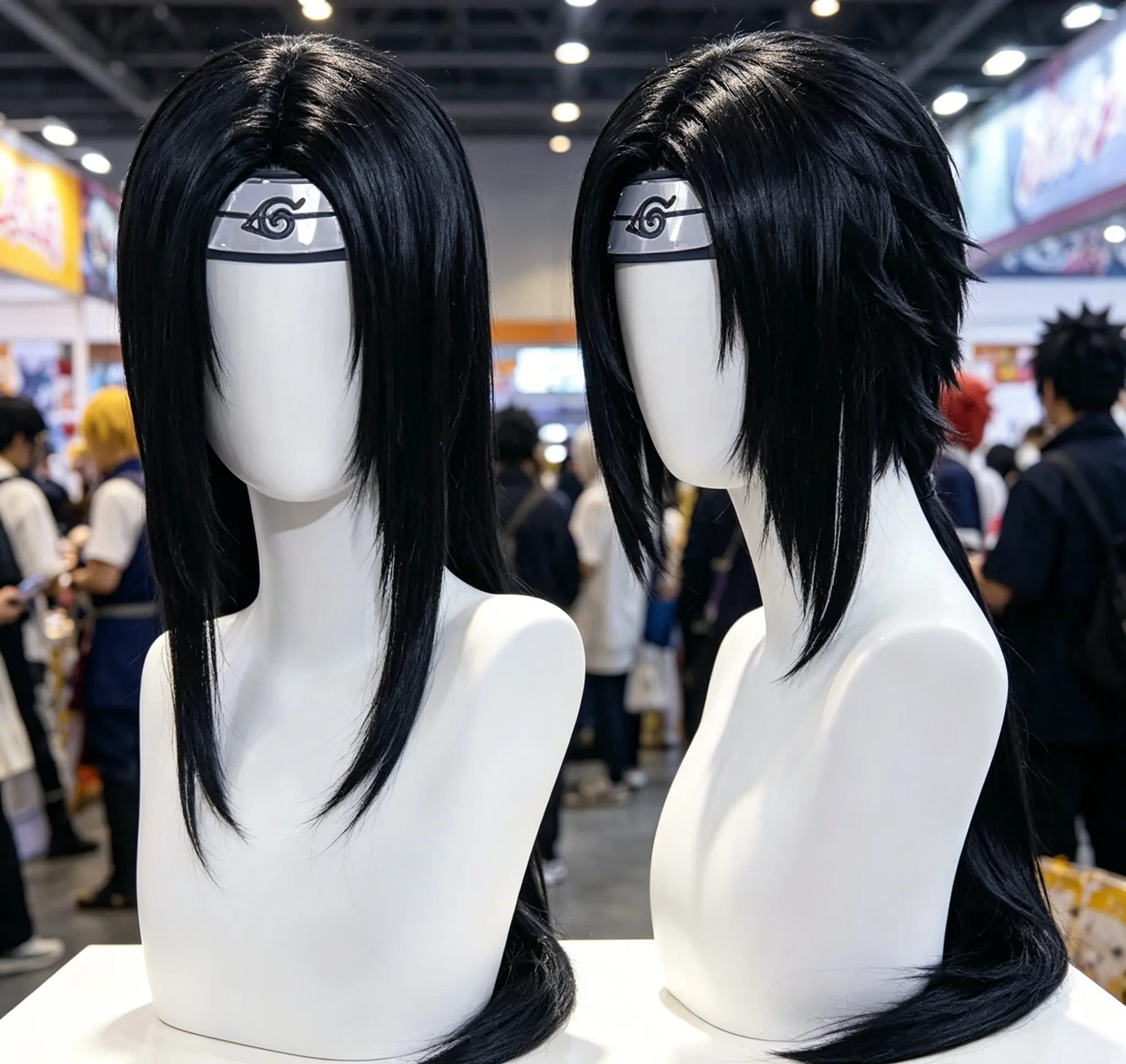 

Anime Uchiha Itachi Cosplay Wig Itachi Uchiha Long Straight Black Heat Resistant Synthetic Hair Cosplay Wigs