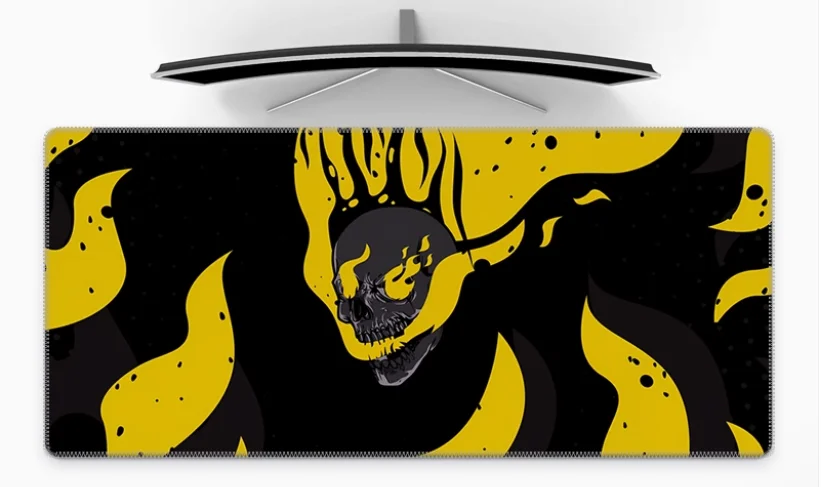 

Dopamine Cool Natural Rubber Laptop Office Gamer Pad on The Table Kawaii Gaming Anime Mouse Mats Keyboard Desk Computer Big Art