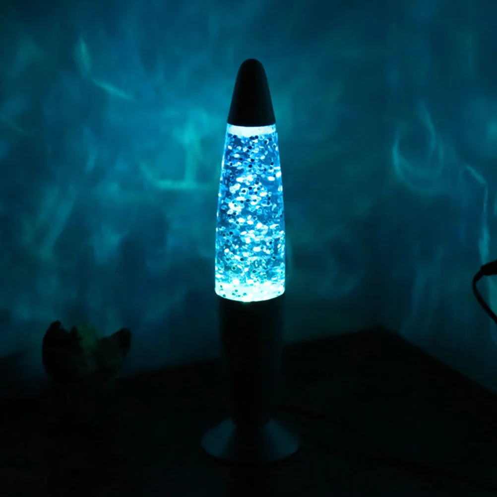 

Night Light Bedside Lamp Glitter Liquid Motion Creative Decorative Bedroom Night Light Eu Plug Glitter Lamp Bedside Nightlight