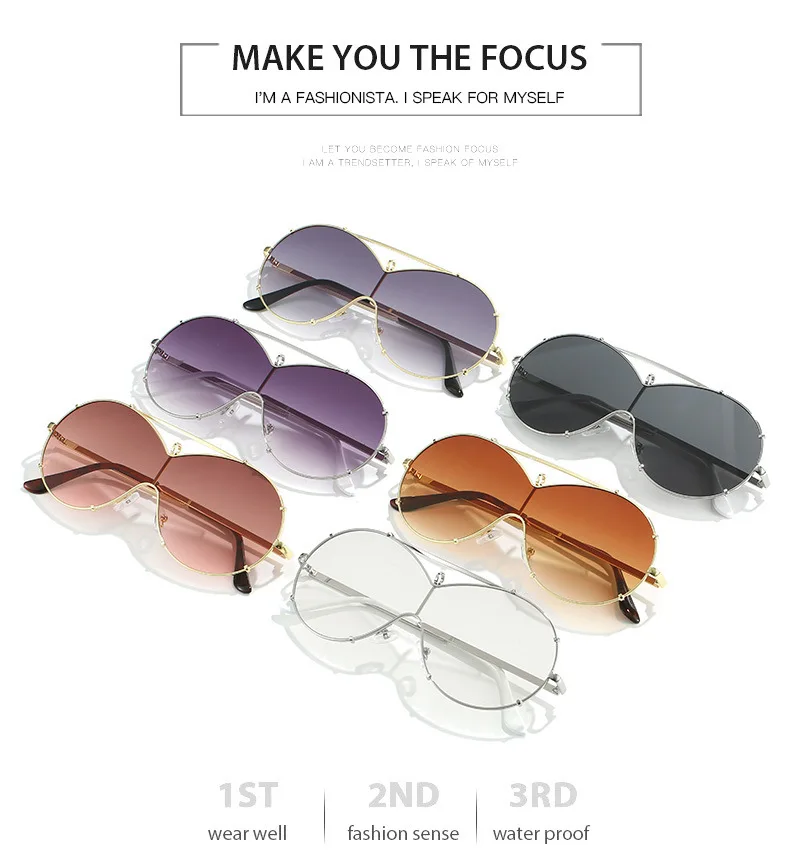 نظارات شمسية للرجال نظارات شمسية للنساء على طراز الهيب هوب الشرير الكلاسيكي، مناسبة لتسلق الجبال والسياحة واستخدام الشاطئ