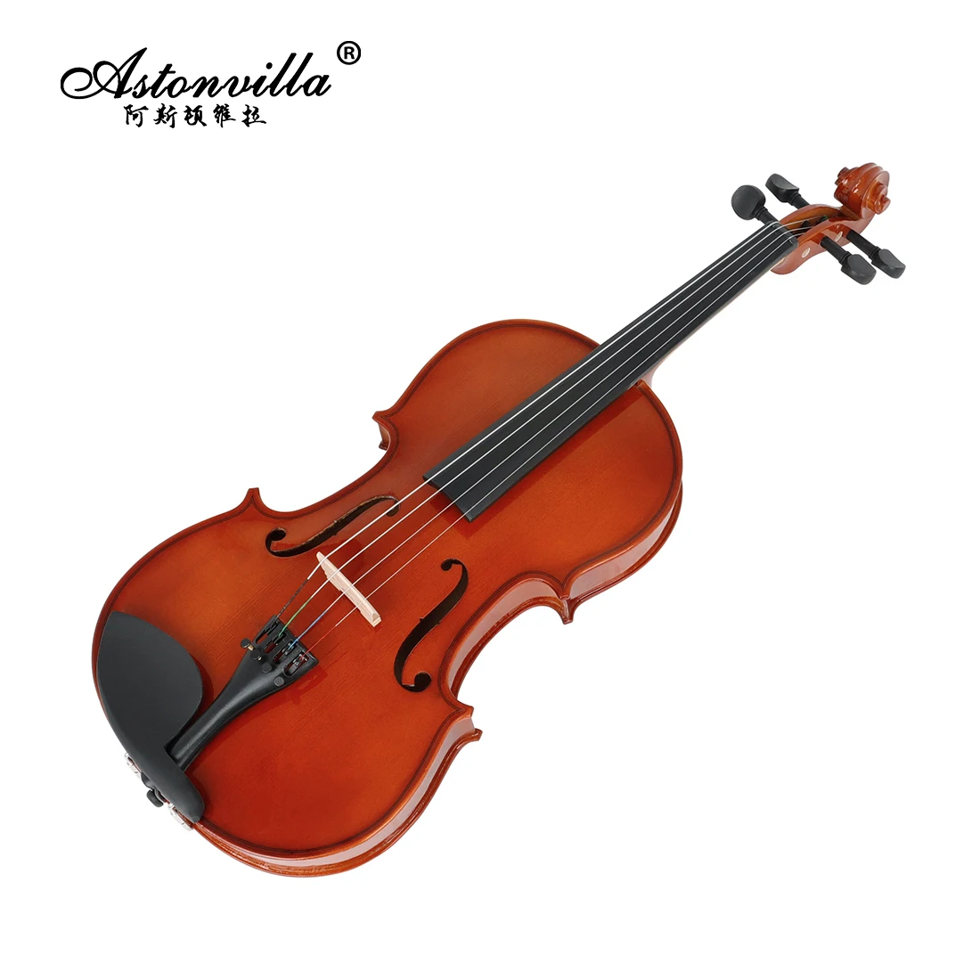 Astonvilla VA-35 4/4 Viola Spruce Panel Viola Set with Case Accessories Professional String Instrument Viola for Performances