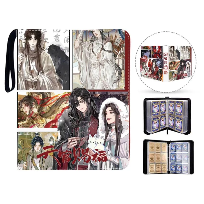 400pcs/900pcs Card Album Book Anime Heavenly Officials Bless Collection Card Zipper Game Cards Binder Holder kids Gift