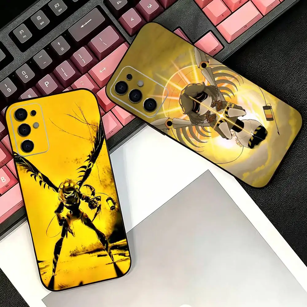 cool Uzi N-Murder Drones cartoon Phone Case For Samsung S26,25,24,21,22,21,20,10,9,8,7,6,5,Ultra,Plus,Fe,Lite Black Shell