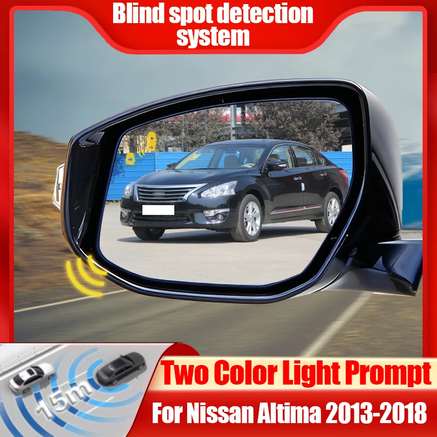 Car Blind Spot Detection System BSD BSA BSM Car Radar Sensors Change Lane Aided Parking For Land Rover Freelander 2 2010-2015