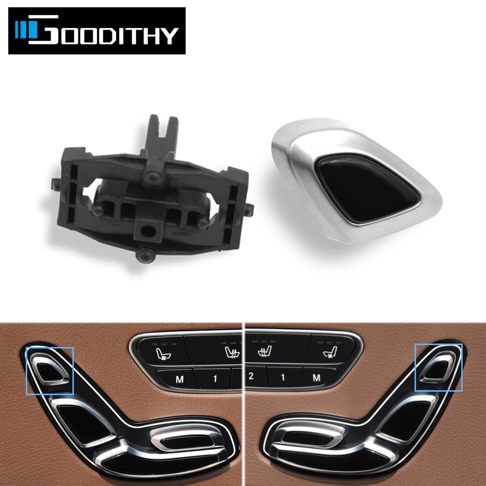 

Left Right Seat Headrest Adjustment Switch Button Pillow Regulating Shaft Control For Mercedes Benz S V Class W222 W447 Maybach