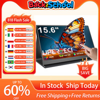 UPERFECT Touchscreen Portable Monitor 15.6 inch For Laptop MAC Switch Xbox Phone PS4 PC USB C HDMI-Compatible Computer Display