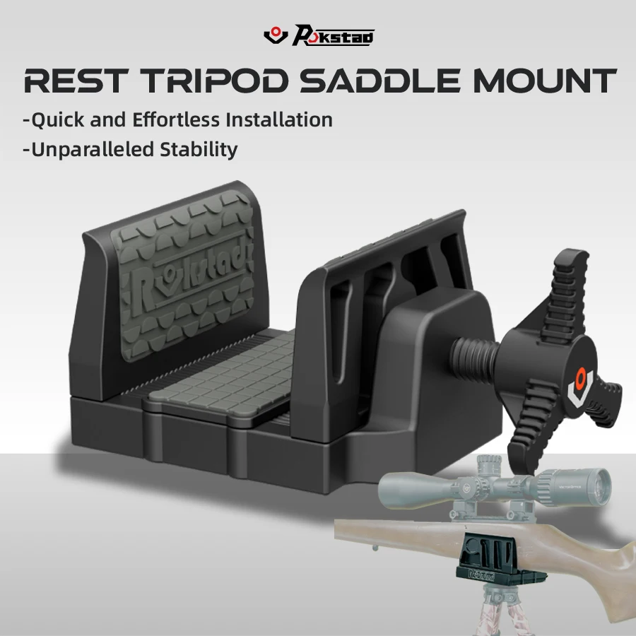 Vector Optics Saddle Mount Rifle Adapter for Tripod Clamping Range From 35-65mm Most Rifles Mount Aluminum Alloy