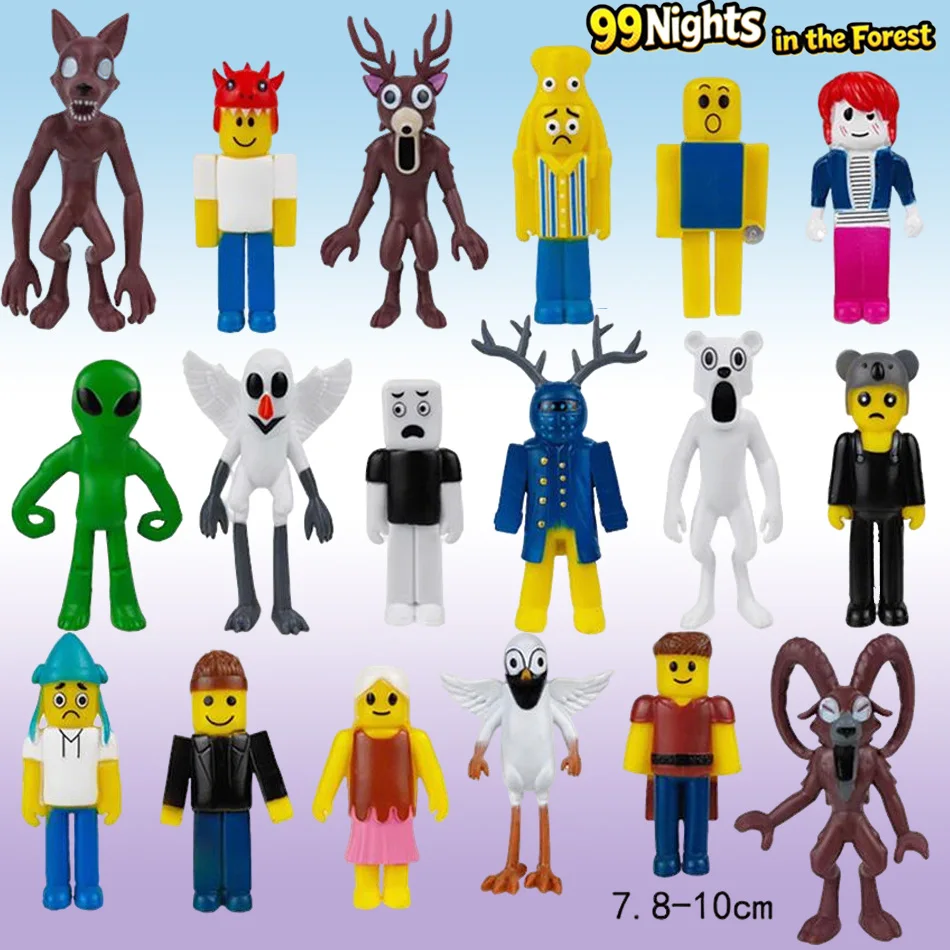 99 Nachten in het bos Herten Spelfiguur Speelgoed Dierenpop Kinderen Verjaardag Halloween Cadeau Fan Favoriet educatief speelgoed