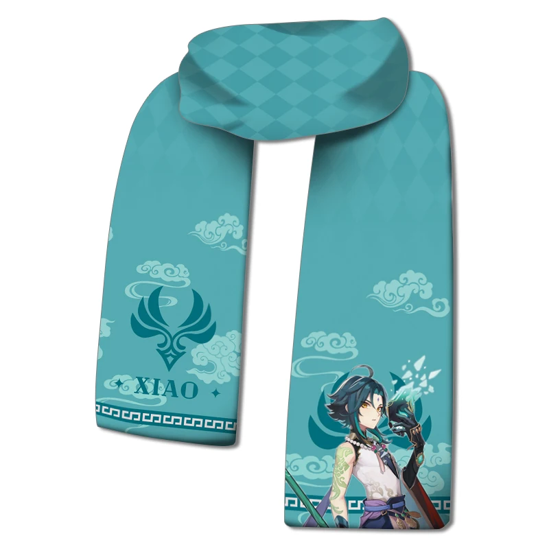 Anime Genshin Impact Cosplay Comfort Scarf Autumn and Winter Keep Warm Fine Goods Withstand The Cold Neckerchief Birthday Gift