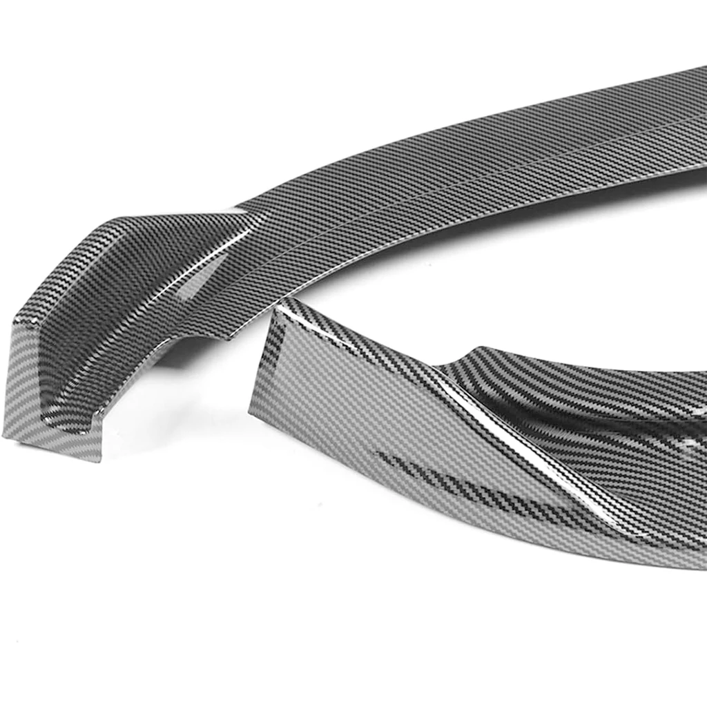 Glänzend schwarzer Auto-Frontstoßstangen-Splitter, Lippendiffusor, Body-Kit, Spoiler-Schutz für Alfa Romeo Giulia 2017 2018 2019 2020 2021 – Detail 6