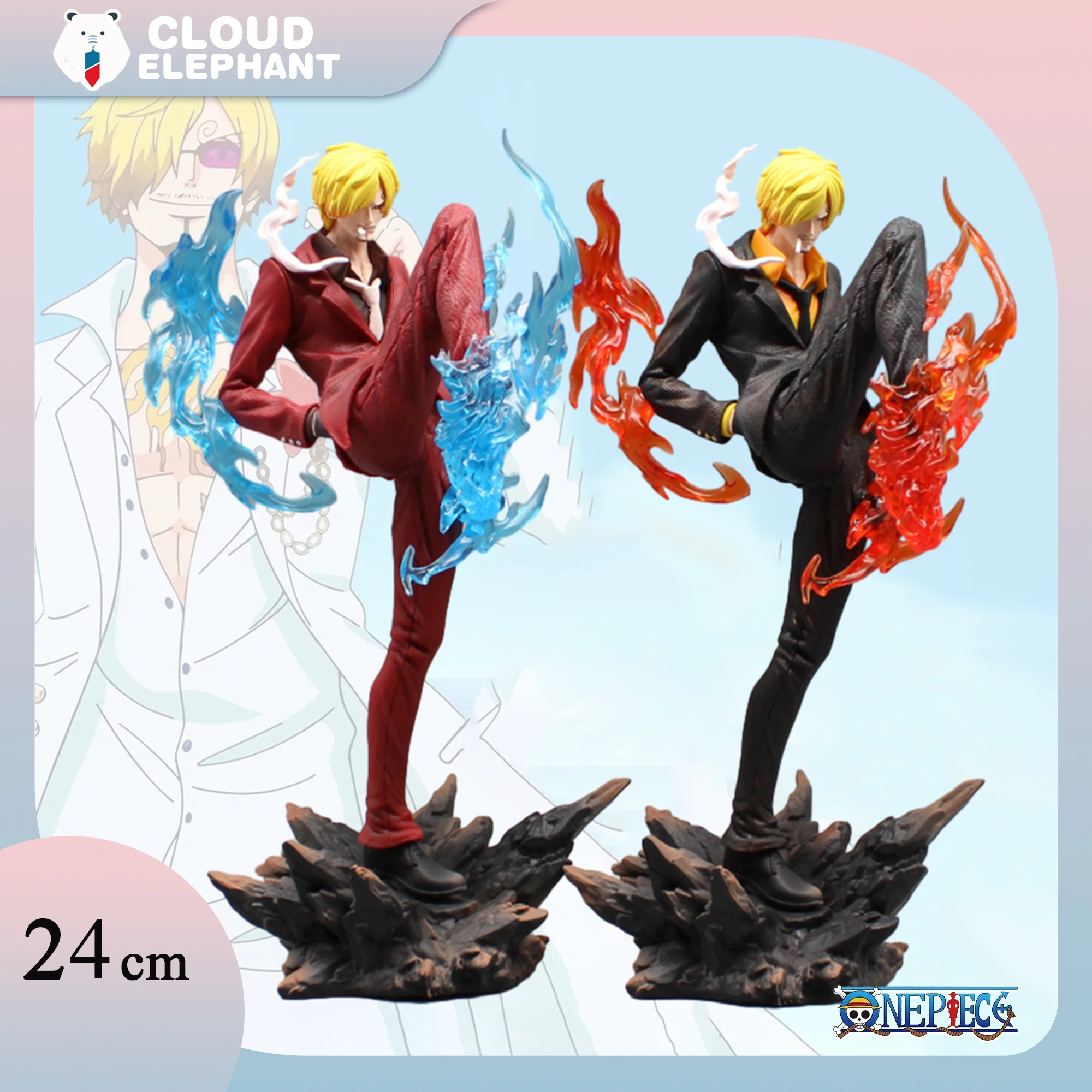 

Фигурки Sanji, манга, One Piece, аниме фигурка Pop Sanji, фигурка, 28 см, ПВХ GK статуя, модель, коллекционная комната, украшение, детские игрушки, подарки